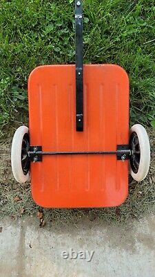 VINTAGE 1950'S U-HAUL PEDAL CAR and TRAILER Advertising Decor
