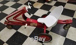 VINTAGE 1950's GARTON SPIN A ROO PEDAL CAR ORIGINAL AND COMPLETE