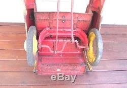 VINTAGE 1950's MURRAY FIRE TRUCK PEDAL CAR