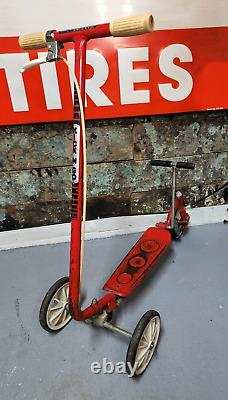 VINTAGE 1970's HONDA KICK-N-GO RED SCOOTER WORKING CONDITION