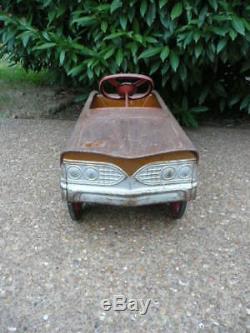 VINTAGE 66-67 Murray Pedal Car RARE V-Front body style of the CAMARO model