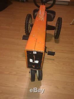 VINTAGE ALLIS CHALMERS ERTL TOY PEDAL TRACTOR 7045 MODEL A 64