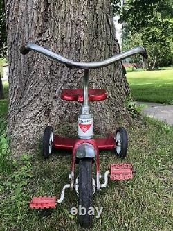 VINTAGE AMF JUNIOR TRICYCLE Very good Condition Works Fast Shipping 1960's WOW