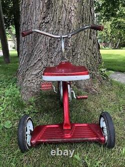 VINTAGE AMF JUNIOR TRICYCLE Very good Condition Works Fast Shipping 1960's WOW