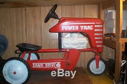 VINTAGE AMF POWER TRAC PEDAL TRACTOR WithORIGINAL MOTOR(RARE)