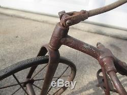 VINTAGE ANTIQUE CHILD TRICYCLE VELOCIPEDE CIRCA 1900