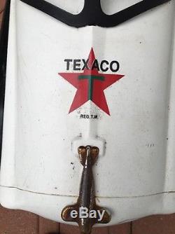 Vintage Child Size Toy Texaco Metal Push Pedal Car The Texas Company Gearbox