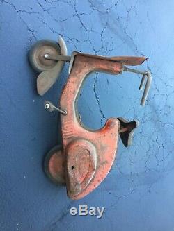 VINTAGE Chain Drive Pedal Scooter. All Original