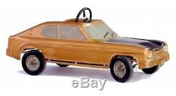 VINTAGE FORD CAPRI PEDAL CAR BY LEEWAY 1969 EXTREMELY RARE COLLECTABLE CAR