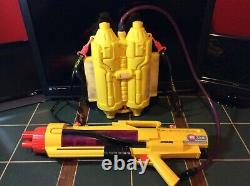 VINTAGE LARAMI SUPER SOAKER CPS 3200 Water Gun and Backpack TESTED & WORKING