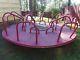 VINTAGE MIRACLE WHIRL MERRY GO ROUND OUTDOOR PLAYGROUND EQUIPMENT CAROUSEL