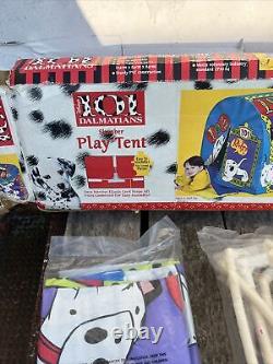 VINTAGE NIB DISNEY 101 Dalmatians Slumber Play Tent Brand New Never Used In Box