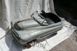 VINTAGE ORIGINAL 1940s MURRAY COMET (BUICK) V12 TORPEDO PEDAL CAR, RARE, RARE