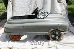 VINTAGE ORIGINAL 1940s MURRAY COMET (BUICK) V12 TORPEDO PEDAL CAR, RARE, RARE