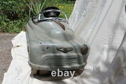 VINTAGE ORIGINAL 1940s MURRAY COMET (BUICK) V12 TORPEDO PEDAL CAR, RARE, RARE