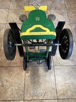 VINTAGE ORIGINAL GARTON TIN LIZZIE 1960s PEDAL CAR, FULLY FUNCTIONAL, RIDEABLE