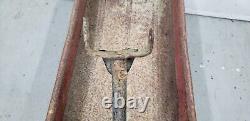 VINTAGE RADIO FLYER 90 RED WAGON, METAL, 34 x 15-1/2 x 4