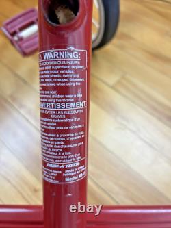 VINTAGE RADIO FLYER TRICYCLE Model#34T Red