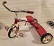 VINTAGE RADIO FLYER TRICYCLE Model#34T Retro Red FREE SHIPPING RED & WHITE