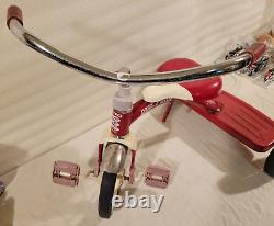 VINTAGE RADIO FLYER TRICYCLE Model#34T Retro Red FREE SHIPPING RED & WHITE