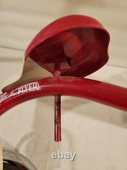 VINTAGE RADIO FLYER TRICYCLE Model#34T Retro Red FREE SHIPPING RED & WHITE