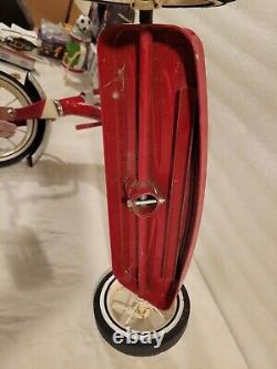 VINTAGE RADIO FLYER TRICYCLE Model#34T Retro Red FREE SHIPPING RED & WHITE