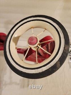 VINTAGE RADIO FLYER TRICYCLE Model#34T Retro Red FREE SHIPPING RED & WHITE