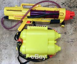 VINTAGE SUPER SOAKER CPS 3200 WATER GUN backpack hose