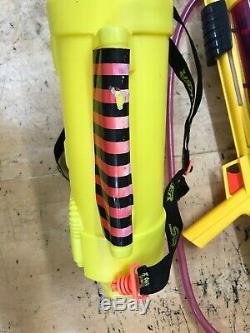 VINTAGE SUPER SOAKER CPS 3200 WATER GUN backpack hose