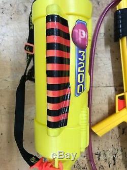 VINTAGE SUPER SOAKER CPS 3200 WATER GUN backpack hose