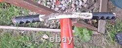 VINTAGE TOY KIDS SCOOTER HARD RUBBER TIRES & FOLD DOWN KICK STAND 28 x 30 x 4 in