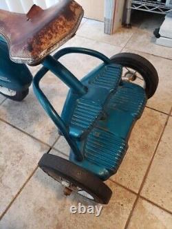 VINTAGE TURQUOISE TROXEL TRICYCLE (Ready to Ride!)