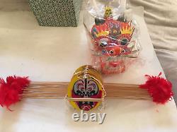 VINTAGE VERY RARE JAPANESE DRAGON KITE WithBOX NOS