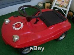 VINTAGE VW buggy MANX, working COND, plastic & electric child ride on /SEARS