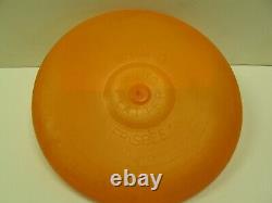 VINTAGE WHAM-O PLUTO PLATTER FRISBEE, Apricot Color