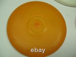 VINTAGE WHAM-O PLUTO PLATTER FRISBEE, Apricot Color