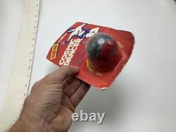 VINTAGE hacky sack-MOC sealed SCARCE COSMIC DANCER, RED & silver