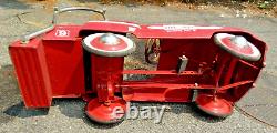 VTG 1950s Pedal Car RADIO FLYER Fire Engine No 9