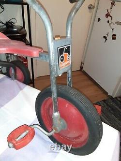 VTG 1960's ANGELES 24 Tricycle-Sturdy Steel Frame-Solid Rubber Tires