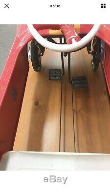 VTG 1964 Ford Mustang Child's Peddle Car Junior Warehouse 36 Steel Construction