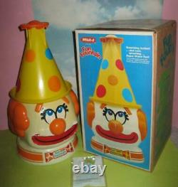VTG 1977 Wham-O Fun Fountain Floating Hat Clown Sprinkler in Box-Compete