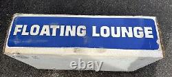 VTG 1998 Poolmaster VIP Stripe Tahitian Luxury Pool Floating Lounge Chair NEW