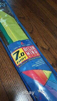 VTG 1999 Top of the Line Delta Wing Kite 7.0 Foot Max Force Ripstop Nylon