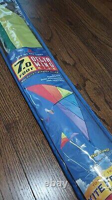 VTG 1999 Top of the Line Delta Wing Kite 7.0 Foot Max Force Ripstop Nylon