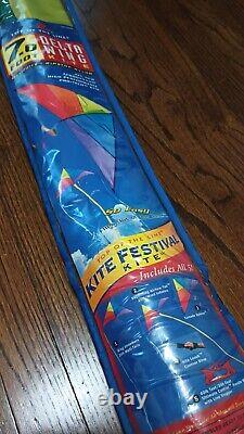 VTG 1999 Top of the Line Delta Wing Kite 7.0 Foot Max Force Ripstop Nylon