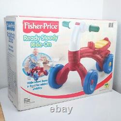 VTG 2000 Sealed Fisher Price Ready Steady RIDE-ON 71159 Red Blue Y2K Movie Prop