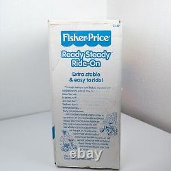VTG 2000 Sealed Fisher Price Ready Steady RIDE-ON 71159 Red Blue Y2K Movie Prop