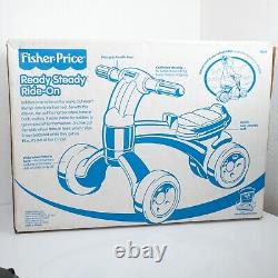 VTG 2000 Sealed Fisher Price Ready Steady RIDE-ON 71159 Red Blue Y2K Movie Prop