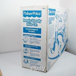 VTG 2000 Sealed Fisher Price Ready Steady RIDE-ON 71159 Red Blue Y2K Movie Prop