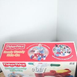 VTG 2000 Sealed Fisher Price Ready Steady RIDE-ON 71159 Red Blue Y2K Movie Prop